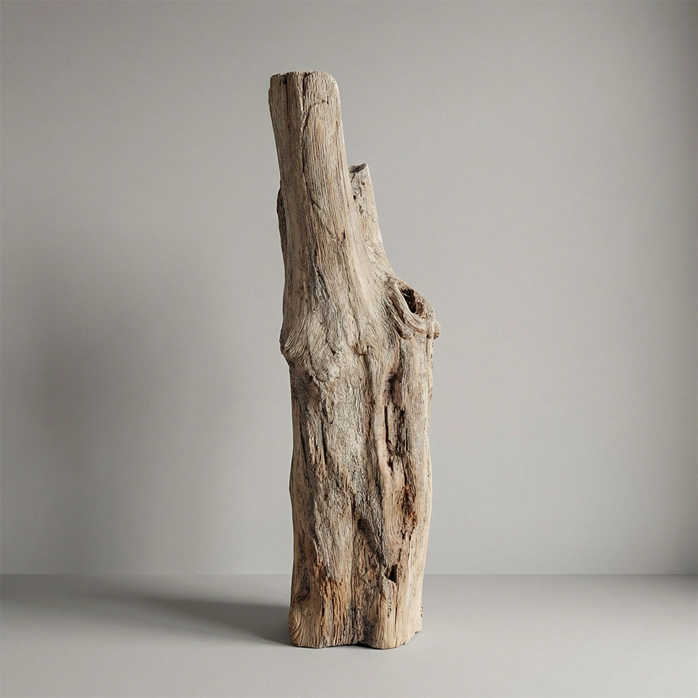 ARBYNART Weathered Driftwood Totem Sculpture
