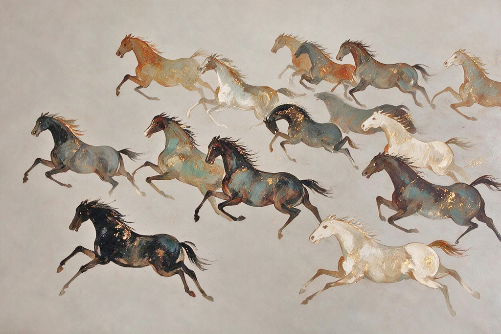 ARBYNART Americana Art | Wild Horses in Every Direction