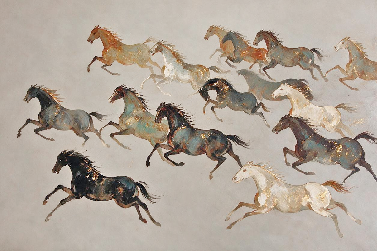 ARBYNART Americana Art | Wild Horses in Every Direction