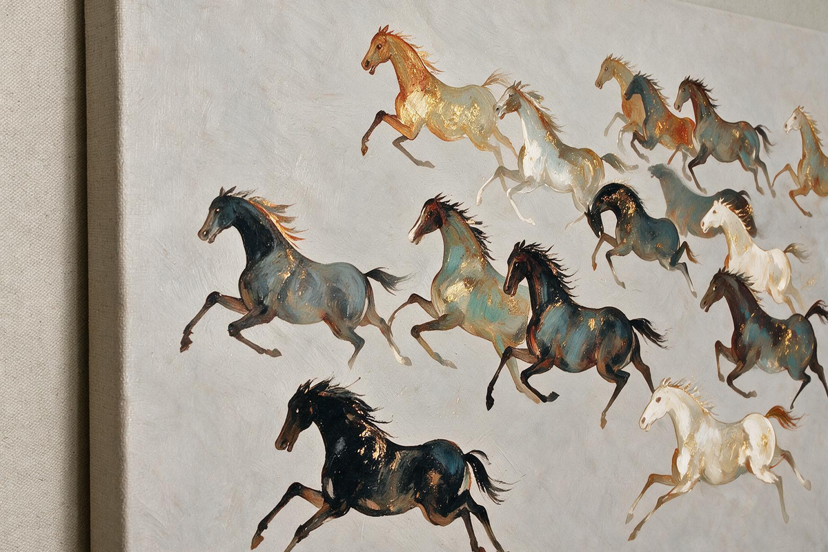 ARBYNART Americana Art | Wild Horses in Every Direction