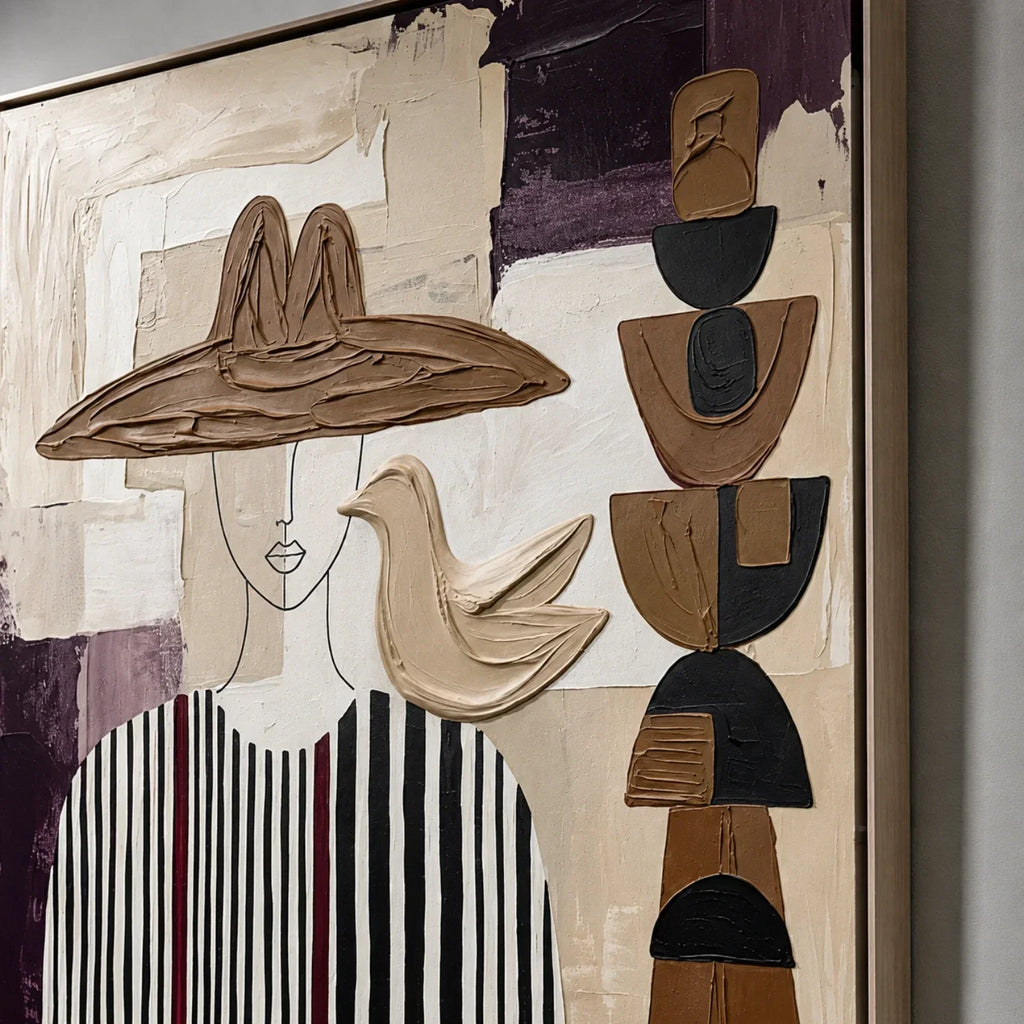 ARBYNART Vintage Americana Art | Layered Self