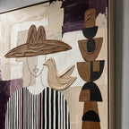 ARBYNART Vintage Americana Art | Layered Self