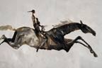 ARBYNART Americana Art | Rider on a Leaping Horse