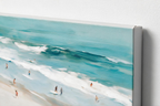 ARBYNART Impressionist Art | Bathers Scattered Along the Surf