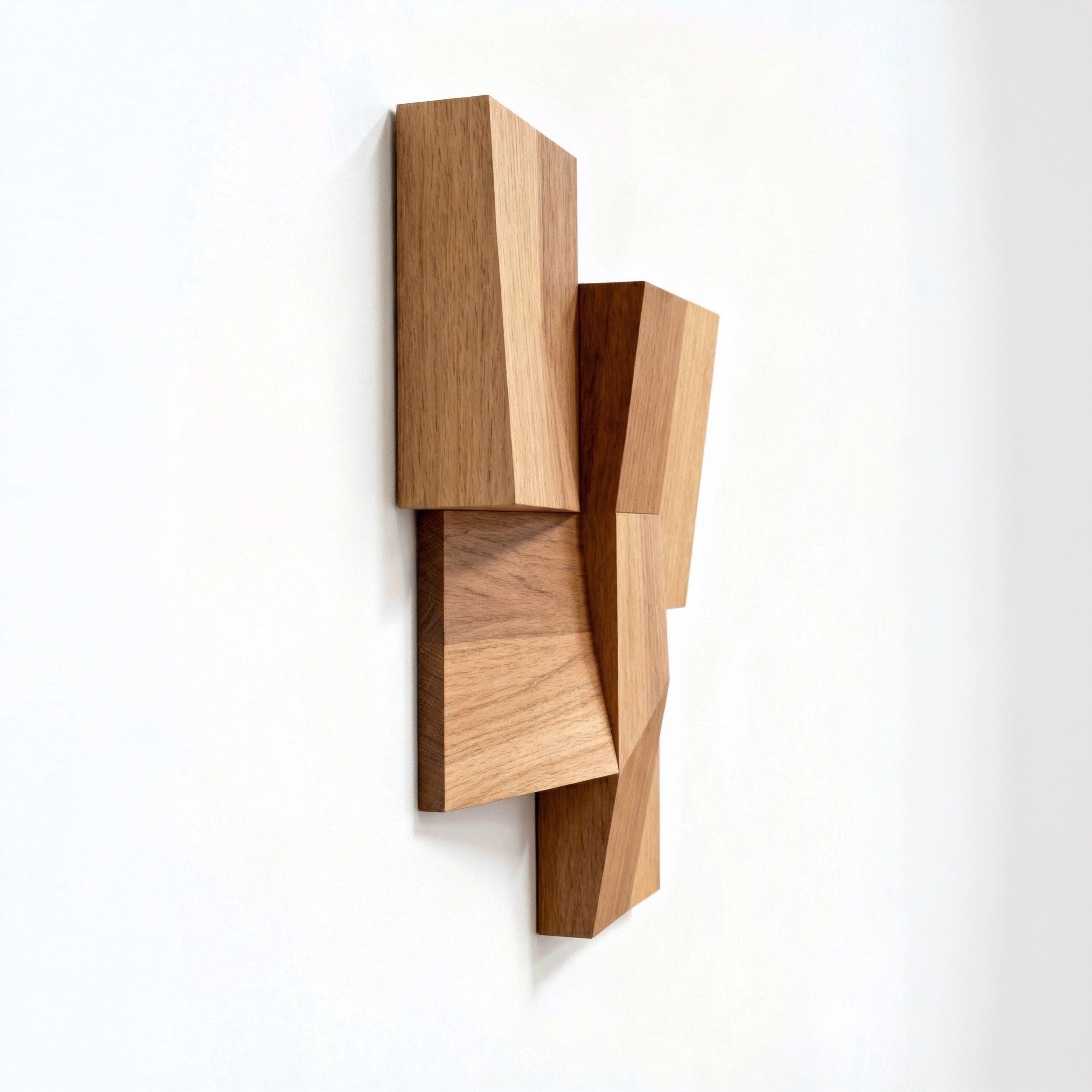 ARBYNART Geometric Wood Wall Relief
