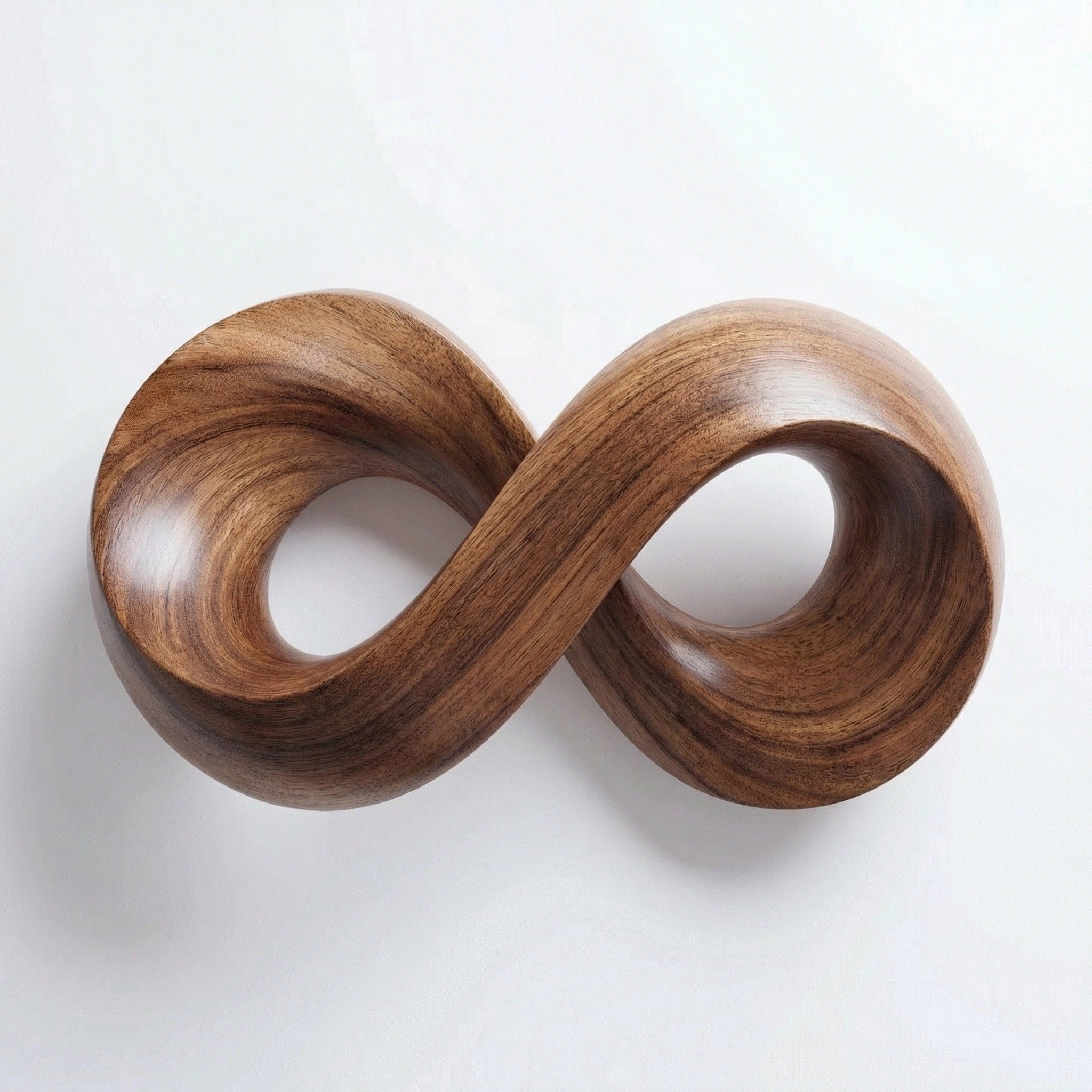 ARBYNART Infinity Loop Wood Sculpture