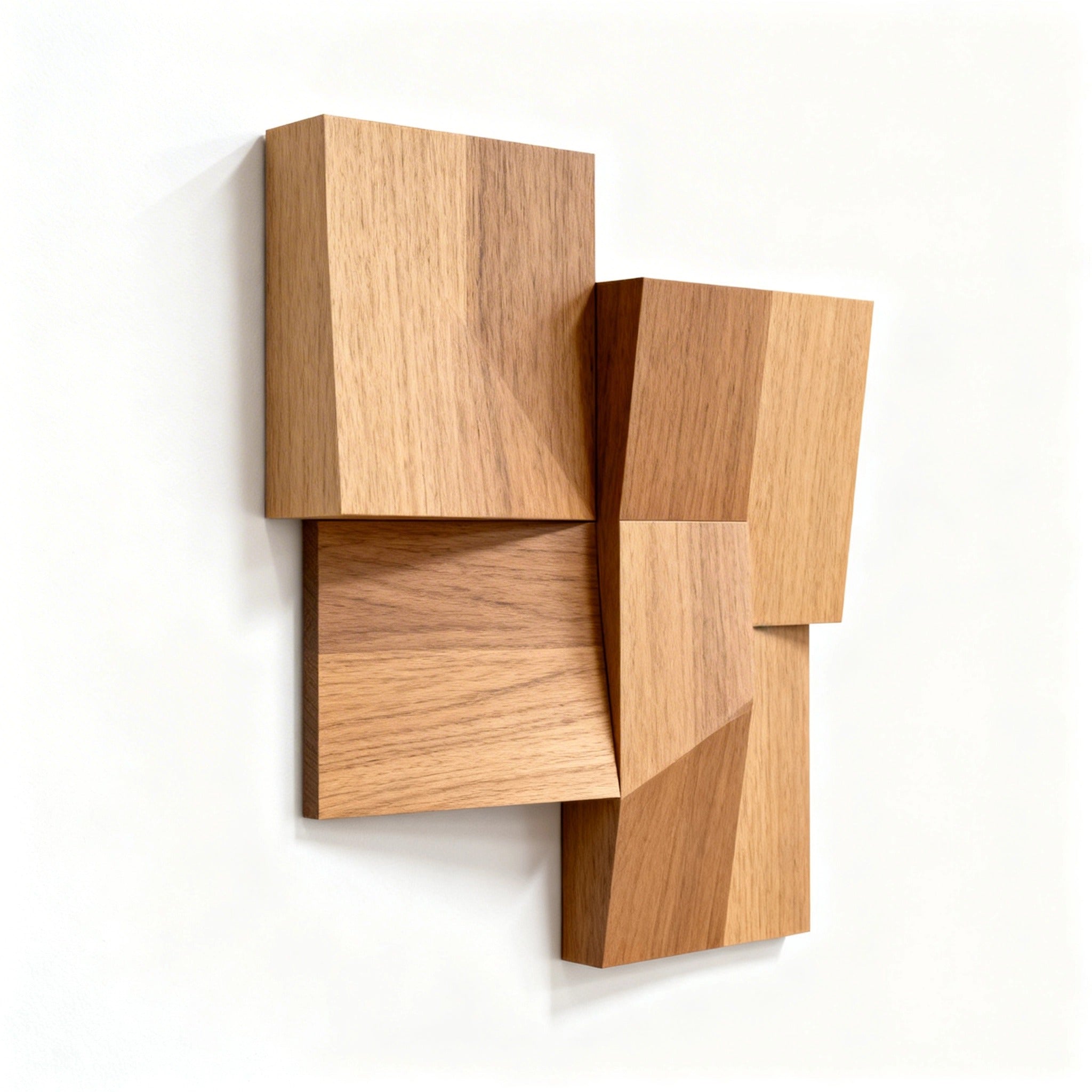 ARBYNART Geometric Wood Wall Relief