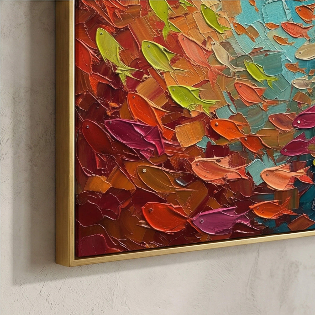 ARBYNART Abstract Art | Coral Whispers