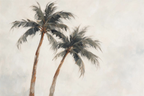 ARBYNART Impressionist Art | Two Palm Trees on Pale Ground