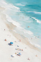 ARBYNART Impressionist Art | Mint Shallows beside a Bright Sand