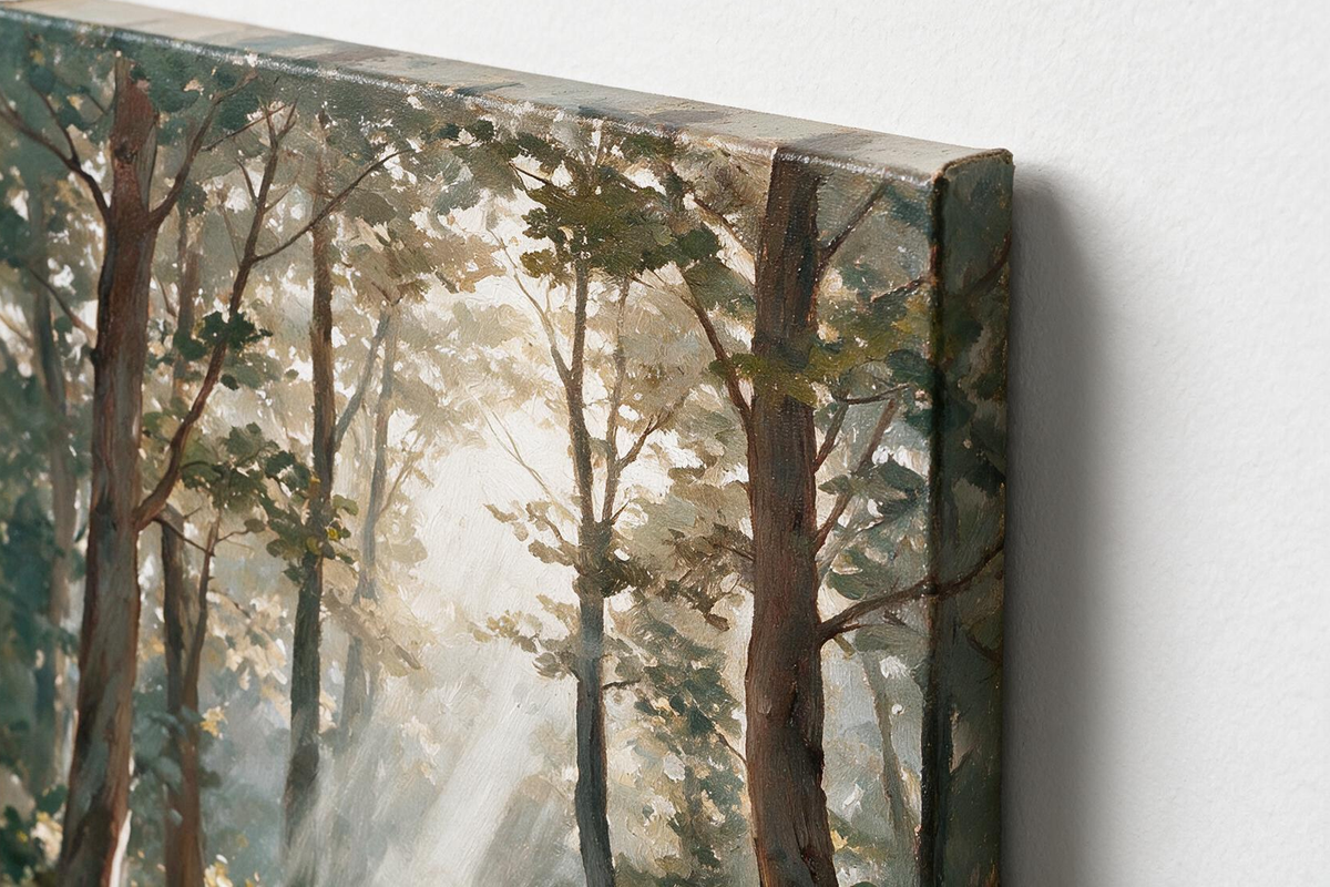 ARBYNART Impressionist Art | Light Breaking Through Trees