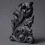 ARBYNART Baroque Acanthus Wood Sculpture
