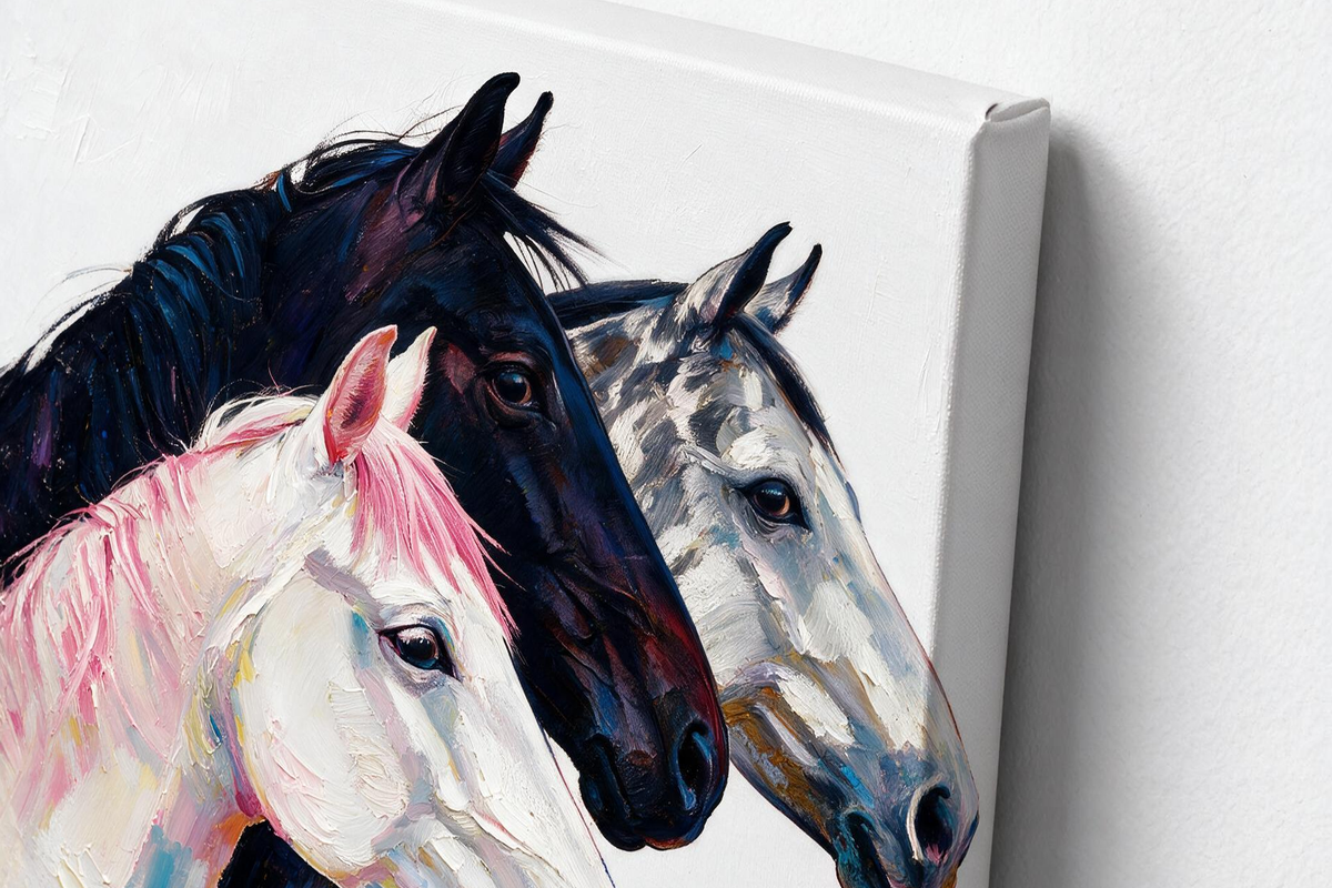 ARBYNART Americana Art | Three Souls in Color