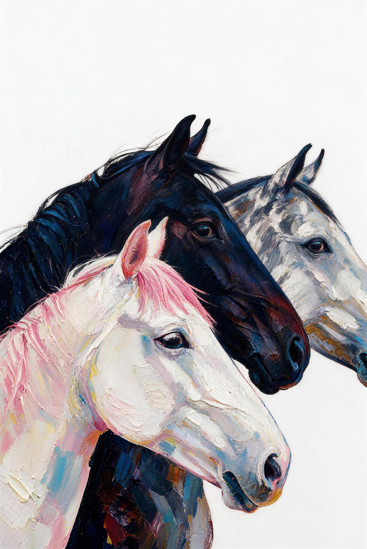 ARBYNART Americana Art | Three Souls in Color