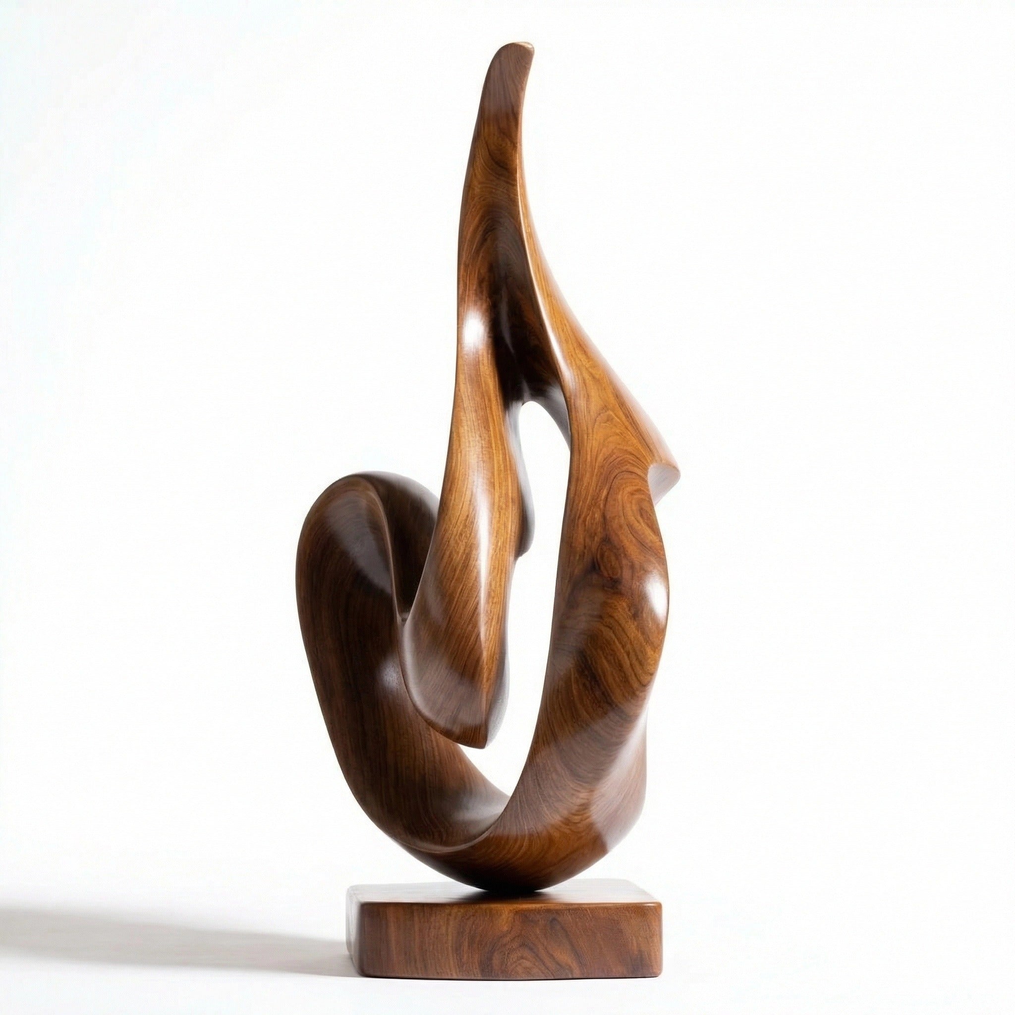 ARBYNART Flowing Flame Wood Sculpture