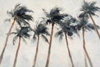 ARBYNART Impressionist Art | Palms Dancing in Coastal Winds