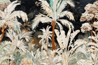 ARBYNART Abstract Art | Gilded Daydream of Pale Palms