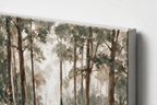 ARBYNART Impressionist Art | Warm Mist through the Trees