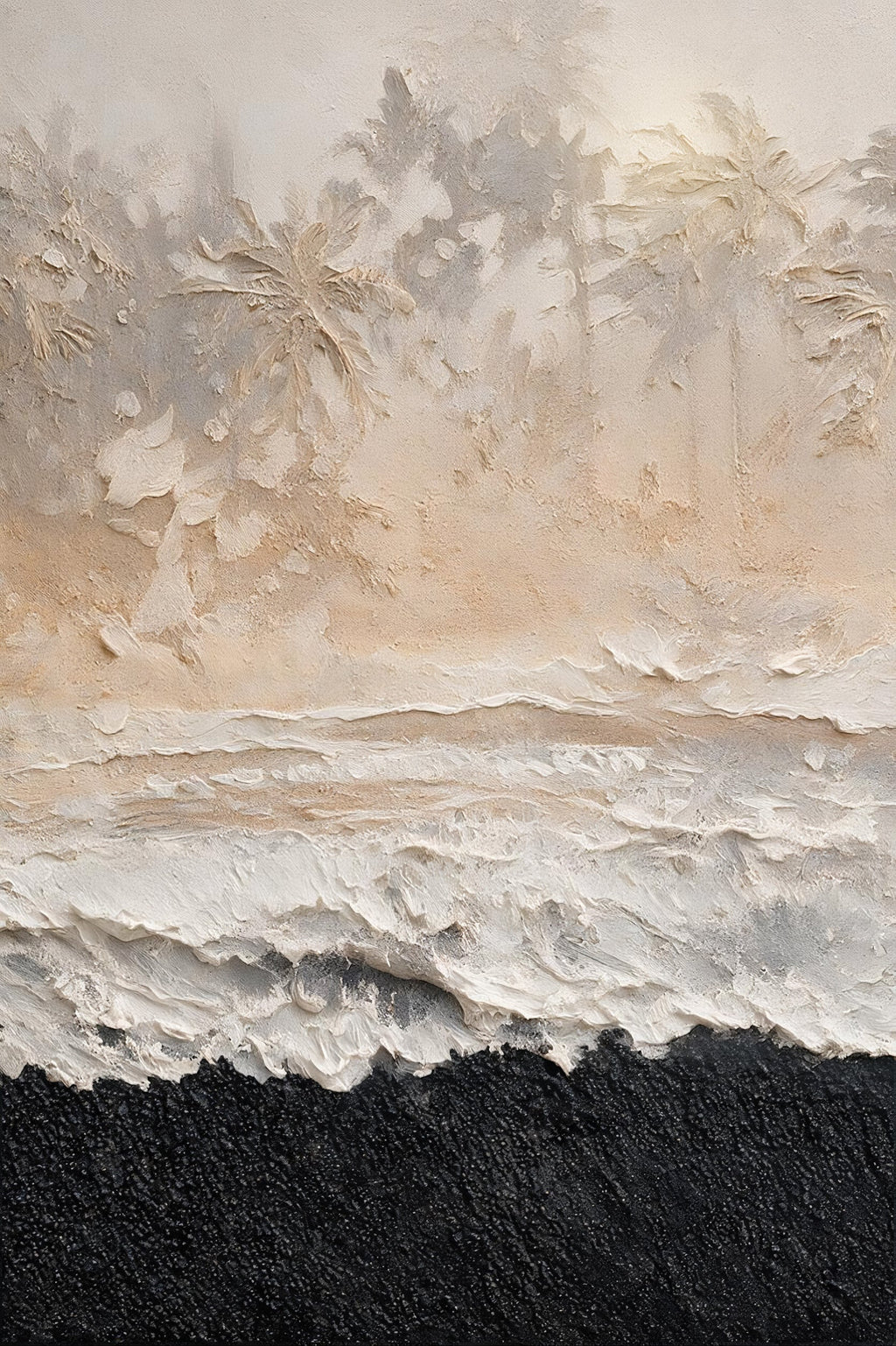 ARBYNART Abstract Art | Whispers Along the Ebony Shore