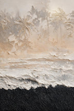ARBYNART Abstract Art | Whispers Along the Ebony Shore
