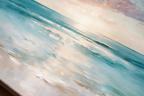 ARBYNART Impressionist Art | Soft Light on Calm Turquoise Water