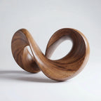 ARBYNART Infinity Loop Wood Sculpture