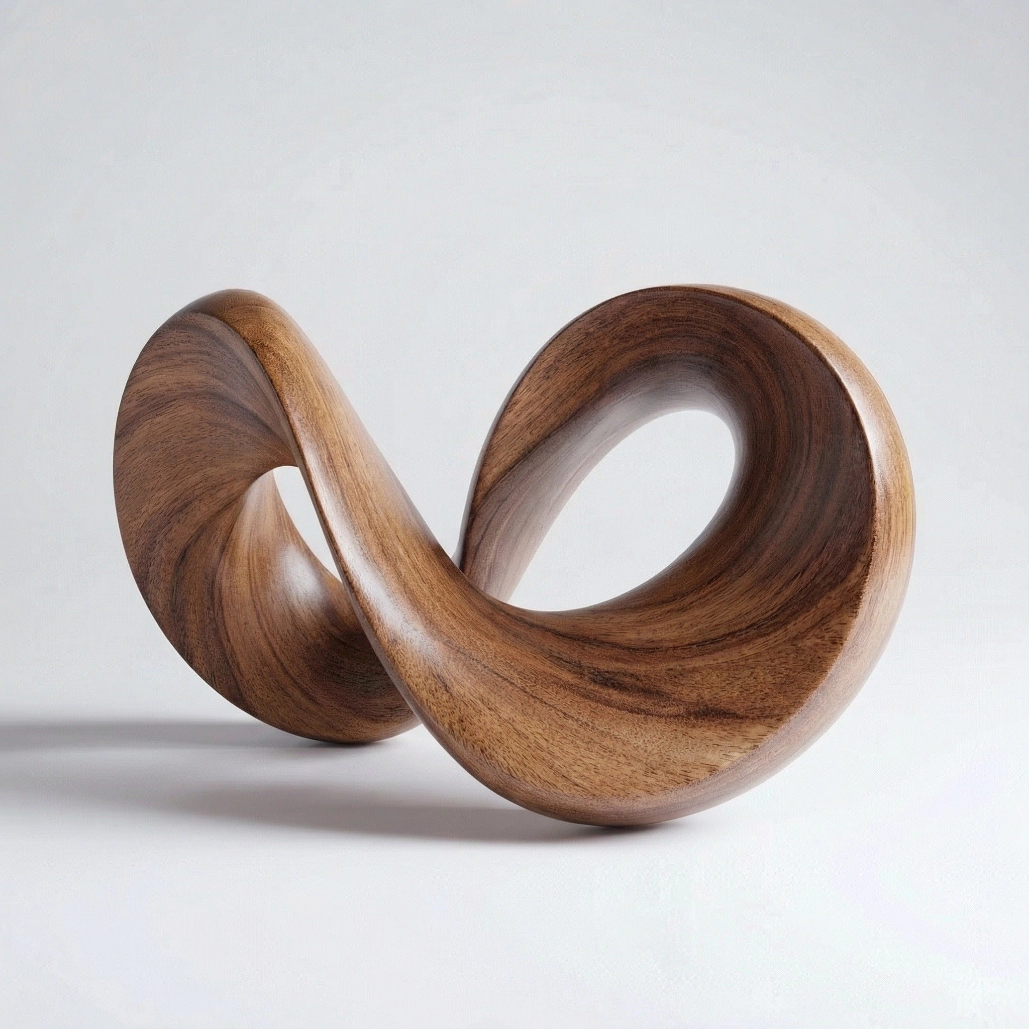 ARBYNART Infinity Loop Wood Sculpture