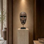 ARBYNART Ancient Ritual Mask Sculpture