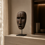 ARBYNART Ancient Ritual Mask Sculpture