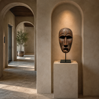 ARBYNART Ancient Ritual Mask Sculpture