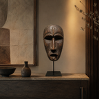 ARBYNART Ancient Ritual Mask Sculpture