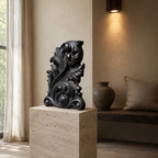 ARBYNART Baroque Acanthus Wood Sculpture