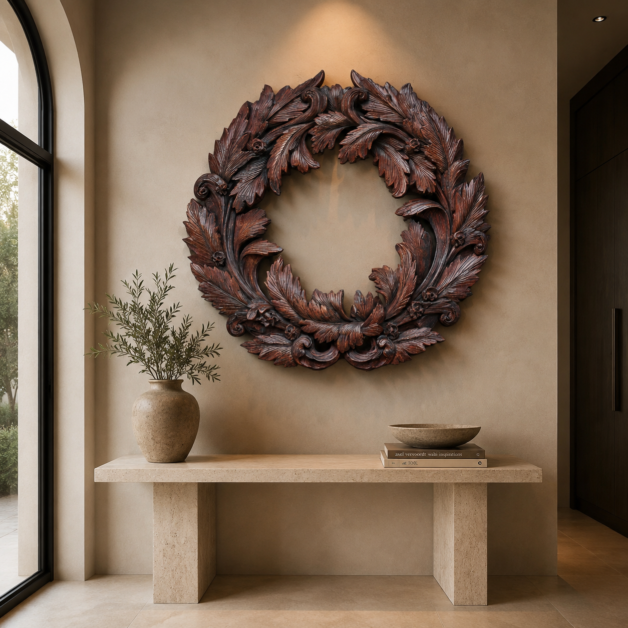 ARBYNART Baroque Acanthus Wreath
