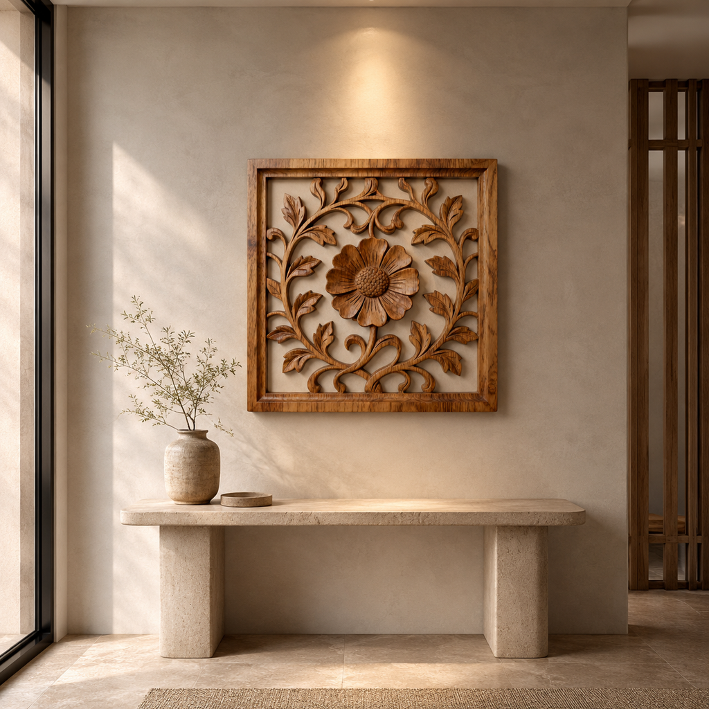 ARBYNART Floral Vine Wall Panel