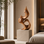 ARBYNART Flowing Flame Sculpture
