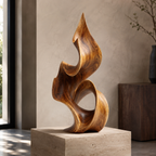 ARBYNART Flowing Flame Sculpture