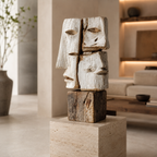 ARBYNART Fragmented Faces Sculpture