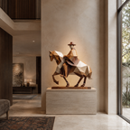 ARBYNART Geometric Cowboy Rider Sculpture
