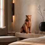 ARBYNART Geometric Mountain Lion Sculpture