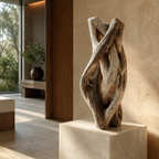 ARBYNART Interwoven Roots Wood Sculpture