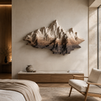 ARBYNART Layered Mountain Relief