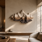 ARBYNART Layered Mountain Relief