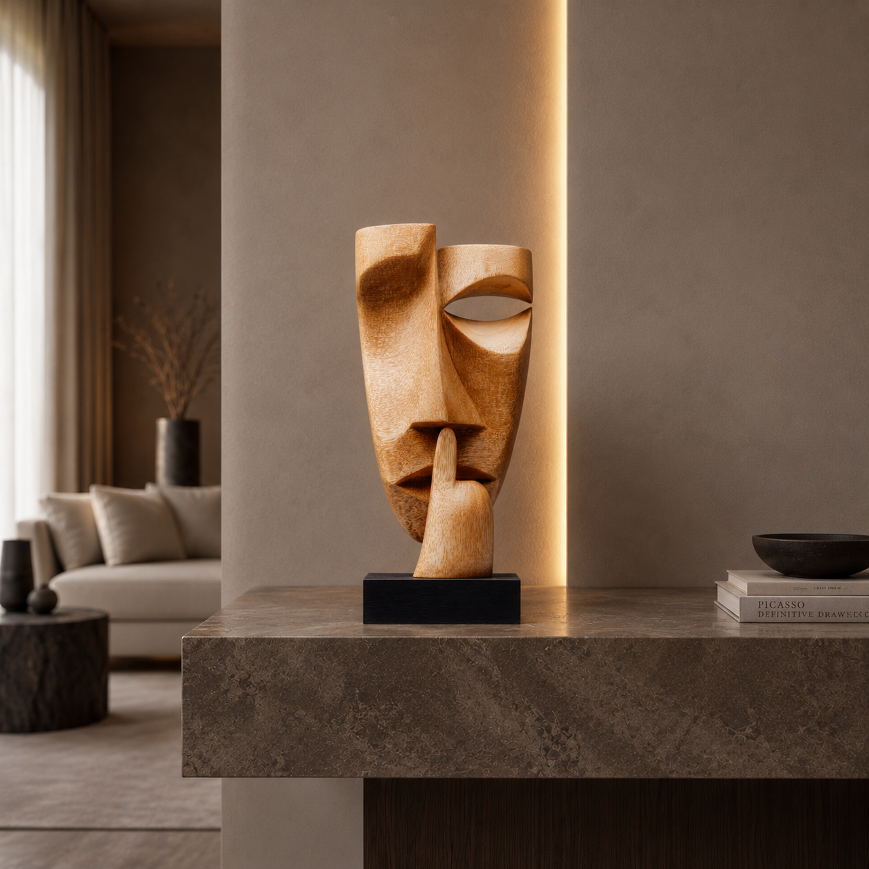 ARBYNART Silent Muse Sculpture