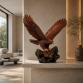 ARBYNART Soaring Eagle Wood Sculpture