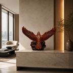 ARBYNART Soaring Eagle Wood Sculpture
