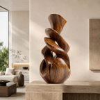 ARBYNART Twisting Bloom Sculpture