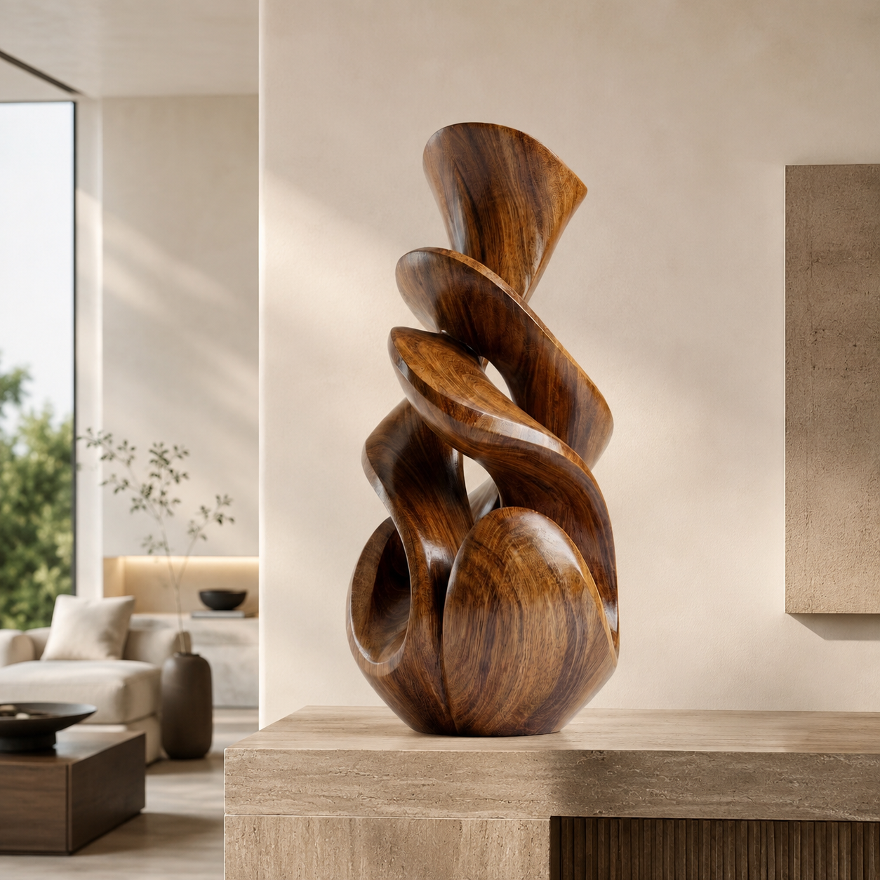 ARBYNART Twisting Bloom Sculpture