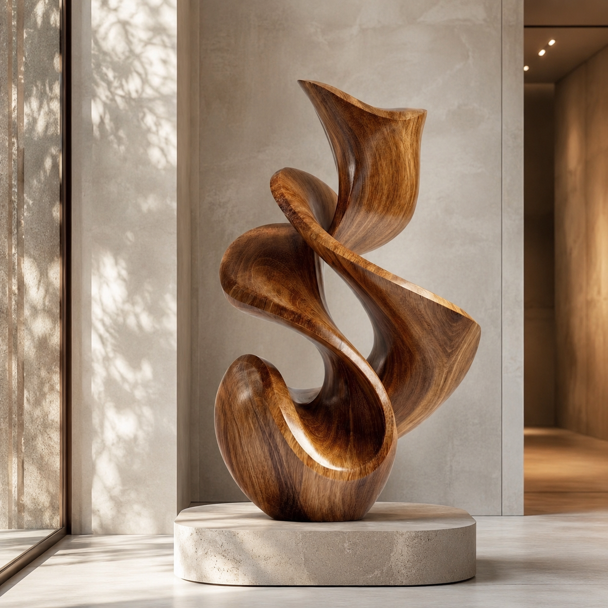 ARBYNART Twisting Bloom Sculpture