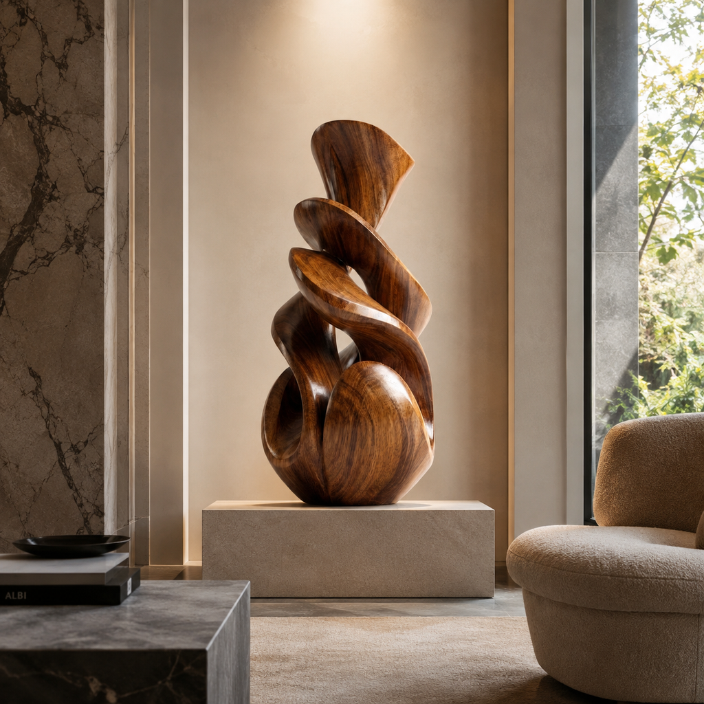 ARBYNART Twisting Bloom Sculpture