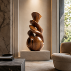 ARBYNART Twisting Bloom Sculpture
